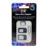 Adaptor 3 in 1 Pack Micro Sim to Normal Sim,  Nano to Normal Sim,  Nao Sim Adaptor,  plus iphone opening tool.