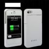 Power Bank External Battery Case for Apple iPhone 4/4S, 1900mAh,  White