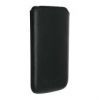 Premium Leather Vertical Slip in case,  Apple Iphone 3G, 3GS, Black