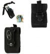 Premium Rugged Bush Pouch Vertical Apple Iphone 4/4S/5, 5S,  Black