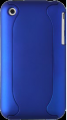 Two Piece Hard Plastic Case Apple iPhone 3GS Blue