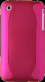 Two Piece Hard Plastic Case Apple iPhone 3GS Hot Pink