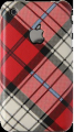 Painted Hard Plastic Case Apple iPhone 3GS Red Kilt