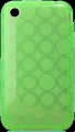 TPU Soft Case Apple Iphone 3GS Green Circles