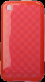 TPU Soft Case Apple Iphone 3GS Red Check