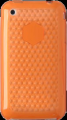 TPU Soft Case Apple Iphone 3GS Orange Check Discontinued 1/6/10