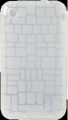 TPU Soft Case Apple Iphone 3GS Clear Brick