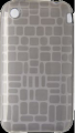 TPU Soft Case Apple Iphone 3GS Grey Brick