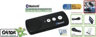 Aerpro Gator Bluetooth Visor Mount Handsfree Carkit