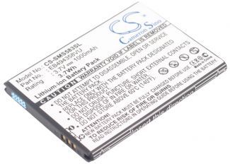 Mobile Phone Battery, 1000 mAh Li-ion,  GT-S5830 Ace ,  GT-S5830T,  GT-S5830T Galaxy S Mini,  Cooper,  Ace,  GT-S5660,  Galaxy Gio,  Galaxy Ace,  GT-S5660,  Galaxy Gio,  SCH-i579,  Galaxy Pro,  GT-B7510,  Galaxy M Pro,  GT-B7800,  Galaxy Pro,  GT-B7510,  Galaxy Fit,  GT-S5670,  Galaxy S Mini,  GT-B7800,  Galaxy M Pro,  SCH-i579,  Galaxy Ace Duos,  GT-S5660C,  SCH-I569