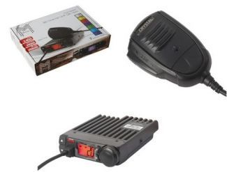 CRYSTAL 80CH UHF CB RADIO - COMPACT  DB477A, 477MHZ 12V 5W TRANSCEIVER