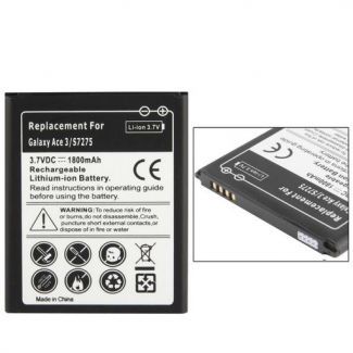Mobile Phone Battery, Samsung Galaxy Ace 3 (S7275), 1800 mAh Li-ion