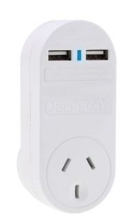 AC MAINS HIGH POWER USB CHARGER 3.1A JACKSON
