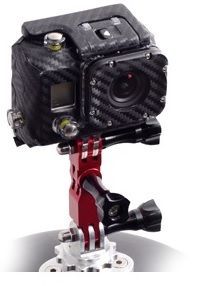 Carbon Fibre Case Decal Hero 3+