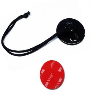Safety Leash and stick down plug for Gopro.