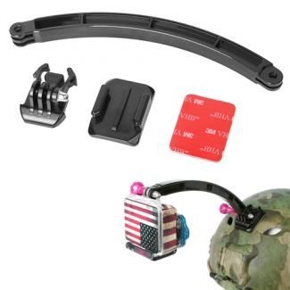 Helmet Plastic  Arm Mount for GOPRO
