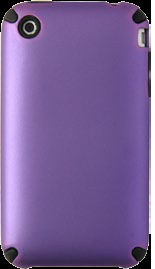 Hard Soft Case Apple iPhone 3G Purple