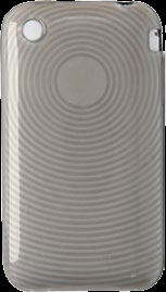 TPU Soft Case Apple Iphone 3GS Black Thumbprint