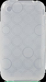 TPU Soft Case Apple Iphone 3GS Clear Circles