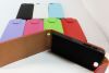 Leather Flip Case Apple iPhone 5/5S Red,  with Credit Card Slots