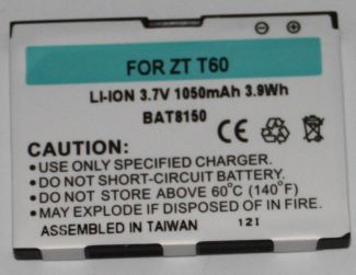 Mobile Phone Battery Telstra ZTE T60,  1050mAh Li-ion