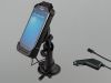 Smoothtalker Samsung Galaxy S4 (i9500) Holder with Suction Mount,  Car Charger,  Antenna Connection FME/M