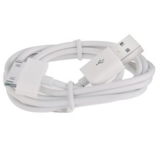 3M Lightning 30 Pin to USB Sync Data & Charging Cable for iPhone 4 & 4S  / iPad  / iPod Touch 4 (Length: 3m,  White)
