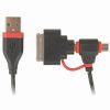 USB to Apple Connector/USB Micro B and Mini B Cable