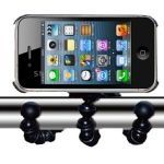 iPhone 4 & 4S Climbpod flexible stand/tripod in Black