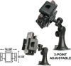 PDA Holder Windshield Mount Suction Cup 3 x Axis,  6 arm