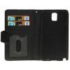 Leather Flip Book Case Samsung Galaxy Note 3, (N9000,  N9002,  N9005),  Black