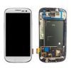 LCD Replacement Part Samsung i9300 Galaxy S 3 White,  LCD and Digitizer ,  complete with Midframe including Frame