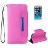 Leather Flip Horizontal Book Case Apple iPhone 6, Pink