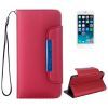 Leather Flip Horizontal Book Case Apple iPhone 6, Red