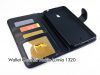 Premium Leather Book Case Nokia Lumia1320,  Black,  with License Window