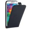 Deluxe Leather Flip Case Samsung Galaxy S5 (i9600),  Black