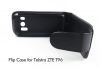Premium Leather Flip  Case Telstra T96,  Black