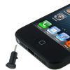 Anti Dust Plug, 10 Pack,  Black for Earphone plug in Apple iPhone 4/4S/5/5C/5S  iPad mini / mini 2 Retina,  iPod