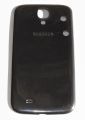 Spare Part Samsung Galaxy S4 (i9500) Battery Cover Black OE with Patch Lead Port Holes Pre-Drilled