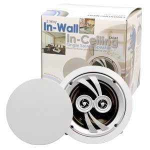 Studio Acoustics, 6.5 (165mm) Single Stereo In-Wall/In- Ceiling Spkr 80w