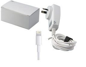 AC LightningTravel Charger,  5V, 1 Amp,  Apple iPhone 5, 5C,  5S,  6,  6 Plus, White