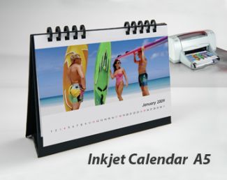 DIY Inkjet Calendar A5 Size - DIY