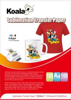 100gm A4 Dye Sublimation Paper (100 Sheets) - Koala All Inkjet