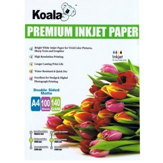 140g A4 DS Matte Paper (100 Sheets) - Koala