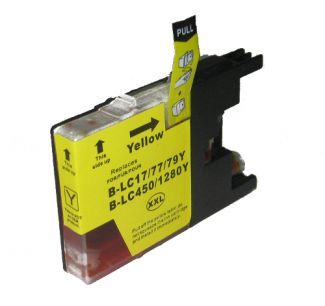 LC-77XL Yellow Compatible Inkjet Cartridge - Brother MFC-6710DW