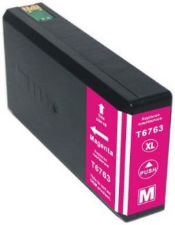 676XL (T6763) Magenta Compatible Inkjet Cartridge - Epson Workforce Pro 4530
