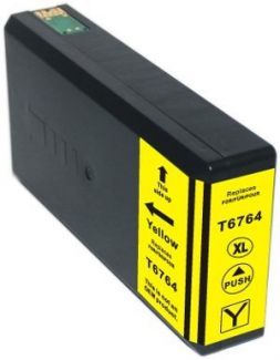 676XL (T6764) Yellow Compatible Inkjet Cartridge - Epson Workforce Pro 4530
