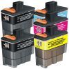 Brother LC-47 Compatible Inkjet Cartridge Set  5 Ink Cartridges - Brother MFC640CW